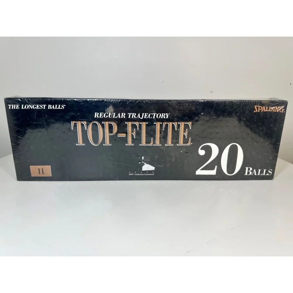 Spalding TOP-FLITE XL - 20 Ball Pack (New‎ Factory Shrink Sealed)